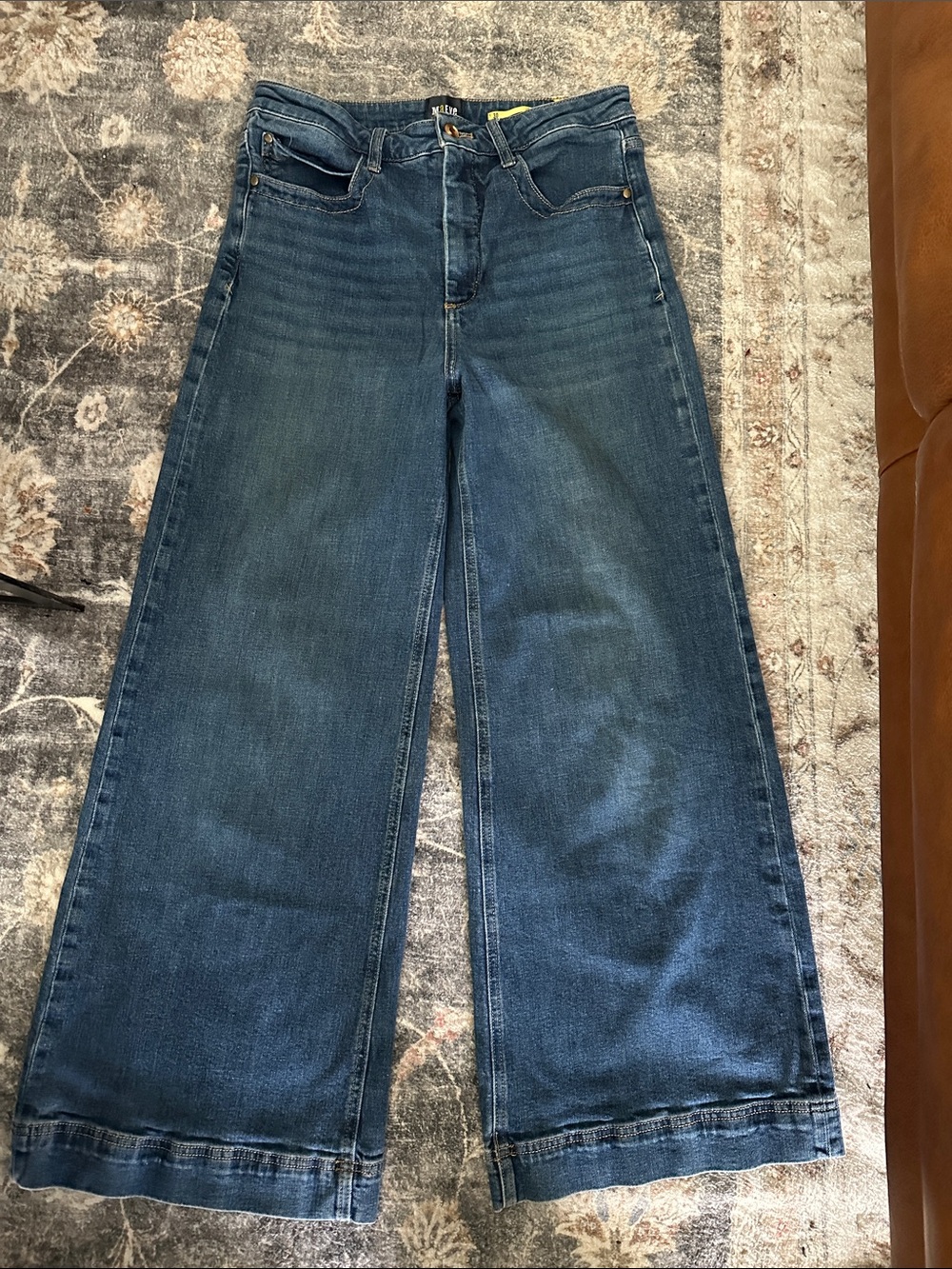 Anthropologie Maeve The Jada High-Rise Wide Leg Jeans - Picture 2 of 5